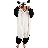 SimZoo Kids Animal Pajamas, Boy Girls Sheep Cosplay Costume Sleepwear, One-Piece Unisex Homewear 3-11Y