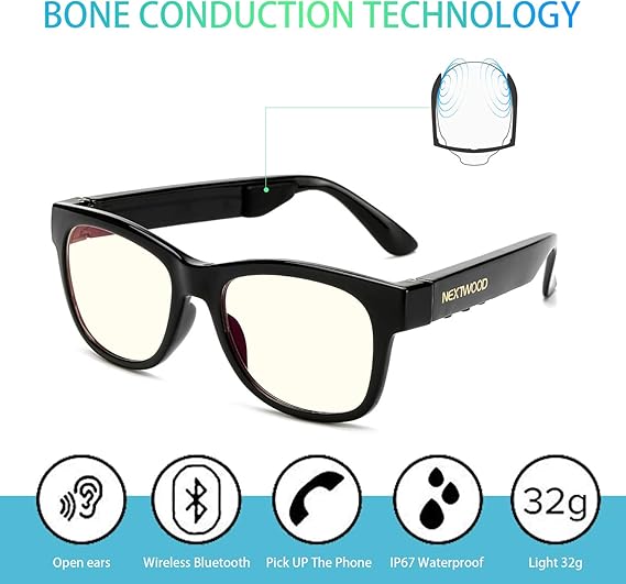 bone conduction bluetooth sunglasses