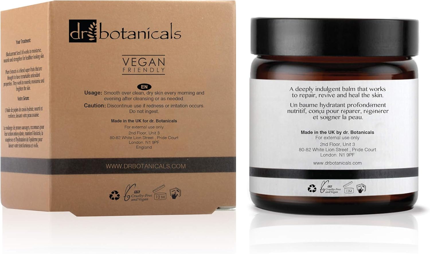 dr botanicals advanced 12 hour night detox cream