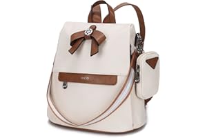 ZOCAI Backpack Purse for Women Fashion Backpack Purses PU Leather Daypacks Anti-Theft Shoulder Bag Satchel Purse