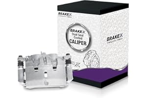 Brake X Rear Left Brake Caliper Replacement for 2013-2015 BMW X1 xDrive28i | Zeta Coated Rear Driver Side Caliper with Bracke