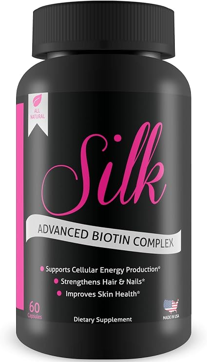 Amazon Com Silk Advanced Biotin Complex Promotes Stronger