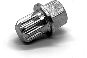 TEKKEY Wheel Lock Key for Volkswagen (VW) - Compatible with Jetta/Passat/Golf/Rabbit/GTI and More - ABC0 with 10 Teeth (Pointy)