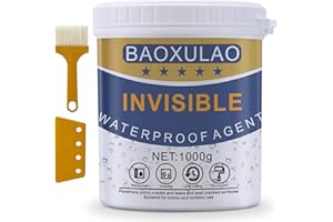 BAOXULAO Invisible Waterproof Agent, Super Strong Invisible Waterproof Anti-Leakage Agent, Waterproof Coating Suitable for Indoor and Outdoor Joints (35, Ounces)