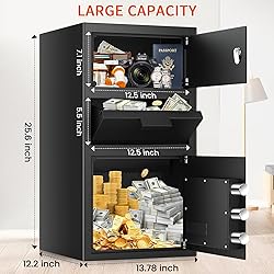 5.6 Cuft Large Depository Drop Safe for
