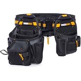 ToughBuilt ClipTech - 3-Piece Handyman Tool Belt Set, TB-CT-111-CP | 2 Tool Pouches, Padded Belt, ClipTech System, 1680D Construction, Modular Design, Everyday Repairs