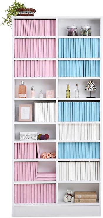 Amazon Jkプラン 本棚 薄型 奥行 16 5 幅 81 高さ180 業界初 棚が全段動く オープンラック 9段 ホワイト 白 Tsfrm0101wh 本棚 オンライン通販