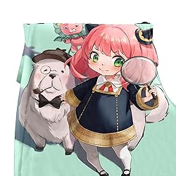Throw Blanket 50x40 inch,Japanese Anime Fleece