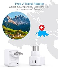 HANYCONY Switzerland Power Travel Plug