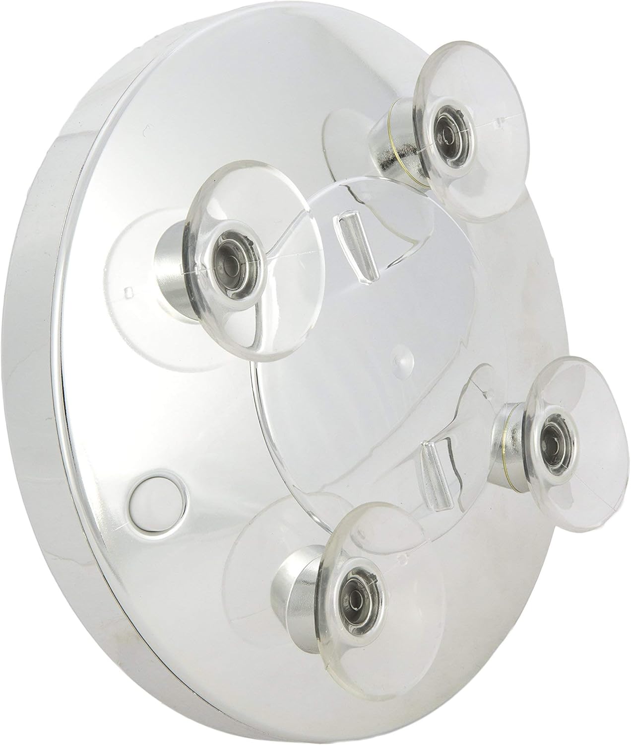 Sharper Image LED Anti-Fog Shower Mirror, Silver -