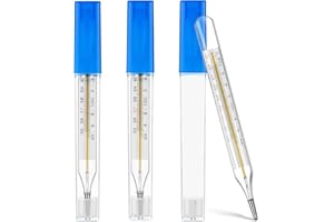 HEALEEP Glass Temperatures Measurement Adult - Temperature Testing Tools General Use Accurate Temperature Measurement for Families (3)
