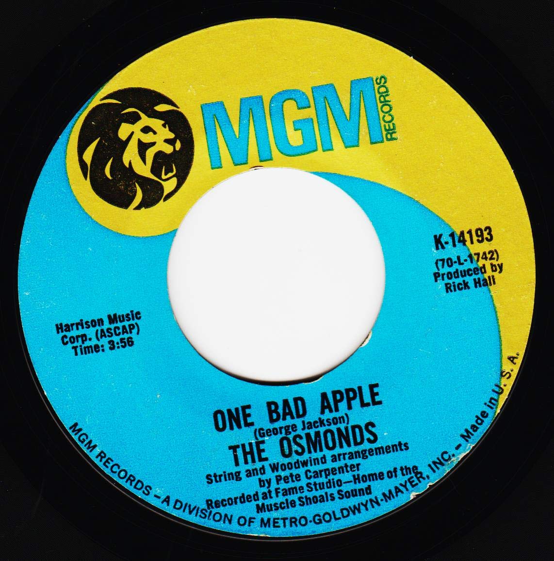 The Osmonds One Bad Apple He Ain T Heavy He S My Brother