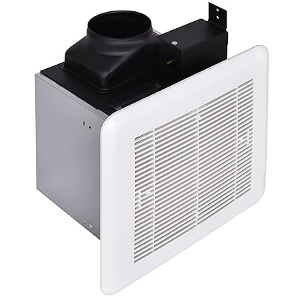 Amazon Com Enjoyshop Bathroom 50 Cfm Ceiling Wall Mounted Exhaust