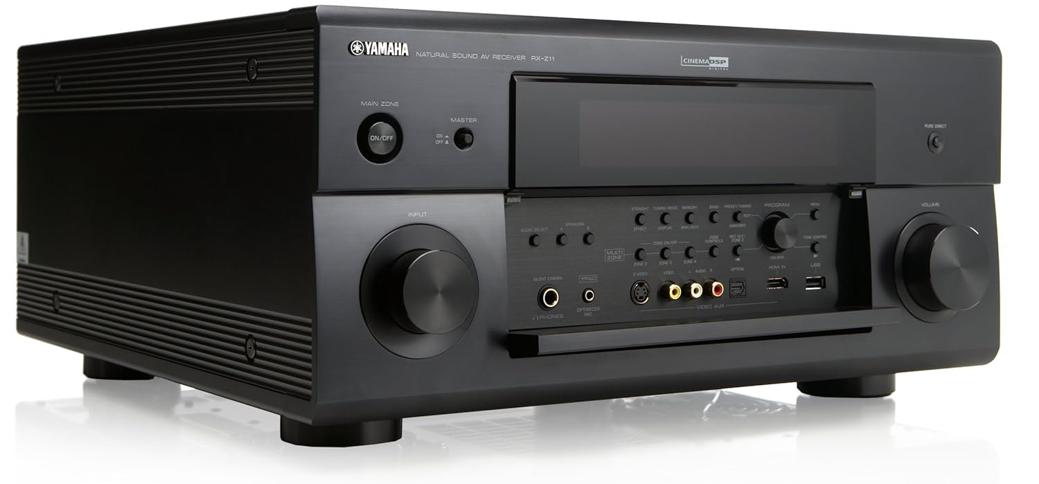 Amazon.com: Yamaha RX-Z11BL 11.2-Channel Digital Home Theater Receiver  (Discontinued by Manufacturer): Electronics