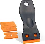 Ewrap Glass Scraper Ceramic Hob Scraper with 10 Replacement Plastics view 1