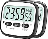 AyayaBoss 2-Pack Magnetic Kitchen Timers for