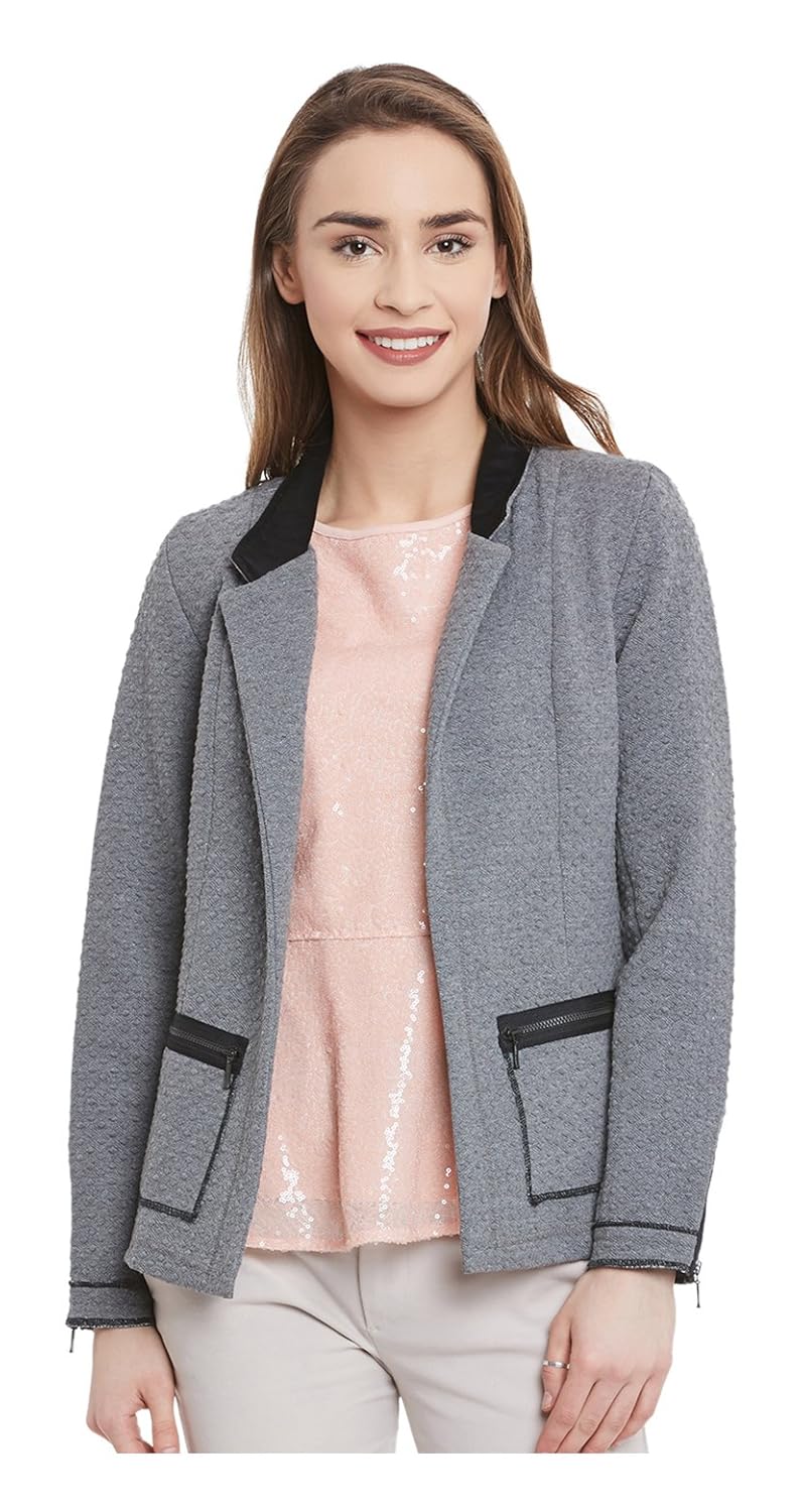 latin quarters women's regular fit blazer