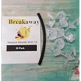 Breakaway Impact Shields Clear 10 Pack