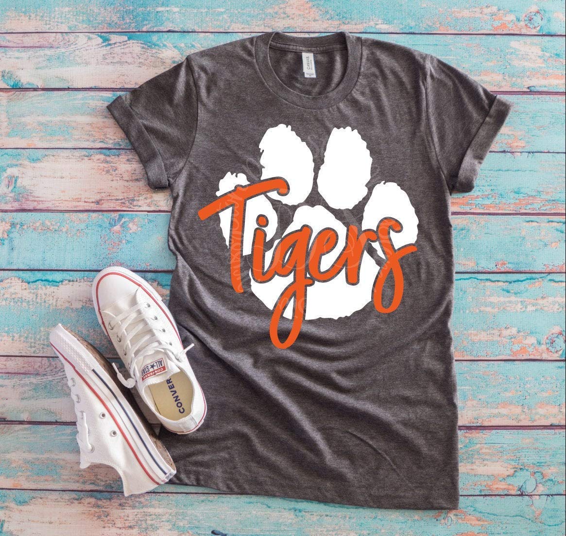 Tigers Football Shirt Football Tee Football Game Shirt Football Shirts For T Minaze