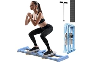 BestOkay Foldable Pilates Reformer Machine for Home Workout - Portable Silent Design, Full-Body Slimming, Leg & Core Sculpting, Eco-Friendly, Supports 330 lbs (Women/Men/Teens)