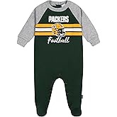 Gerber NFL unisex-baby Nfl Team Footed Coverall
