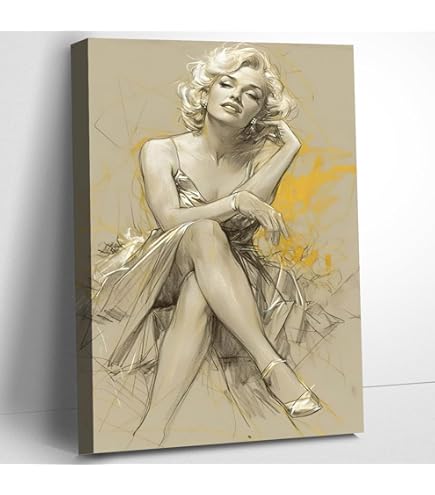 Amazon.com: Marilyn Monroe - Chanel No. 5 24x24 Framed Art Print