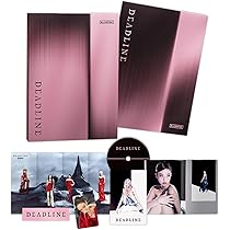BLACKPINK DEADLINE 3rd Mini Album 7 Version Set : BLACK+PINK+GRAY+