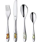 Silit - Cubiertos para niños, 4 piezas, diseño de animales