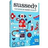 SUSSED The Wacky ‘What Would You Do?’ Card Game - Stocking Stuffer for Teens, Boys, Girls - Social Fun for Kids Ages 10+ & Adults - Great Conversation Starter - Cool Blue Deck