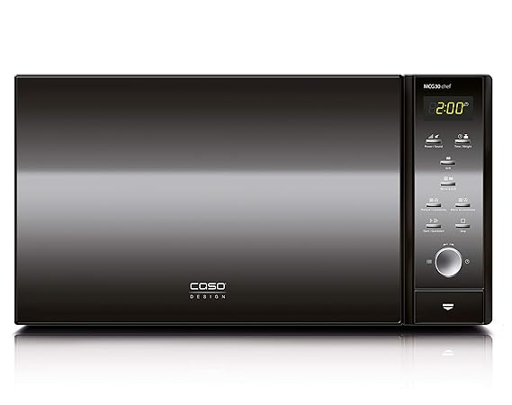 Caso MCG30 3380 MCG 30 Chef Black-Microondas, con convección y ...