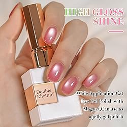 Double Rhythm Jelly Glass Cat Eye Gel Polish with