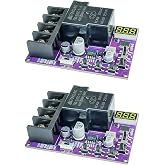 2PCS Low Voltage Disconnect and Charging Discharging Protection 2 in 1 40A DC 5V-60V Low Voltage Cutoff with LCD Display Low Voltage Protector Disconnect Switch Module Charging Discharging