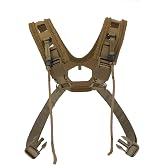 FHF Gear Airframe Shoulder Harness &ndash; Lightweight Breathable Hunting Retention System for Bino Packs &amp; Chest Rigs