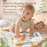 hahaland Baby Toys Soft Cloth Book Peek-a-Boo Forest 0-6 Months view 2