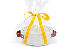 ABenkle Small Storage Basket, Mini Cotton Rope Storage Bin, Cute Tiny Shelf Baskets, Boho Decorative Toy Organizer for Nursery, Spa, Empty Gift Basket with Gift Bags and Ribbon