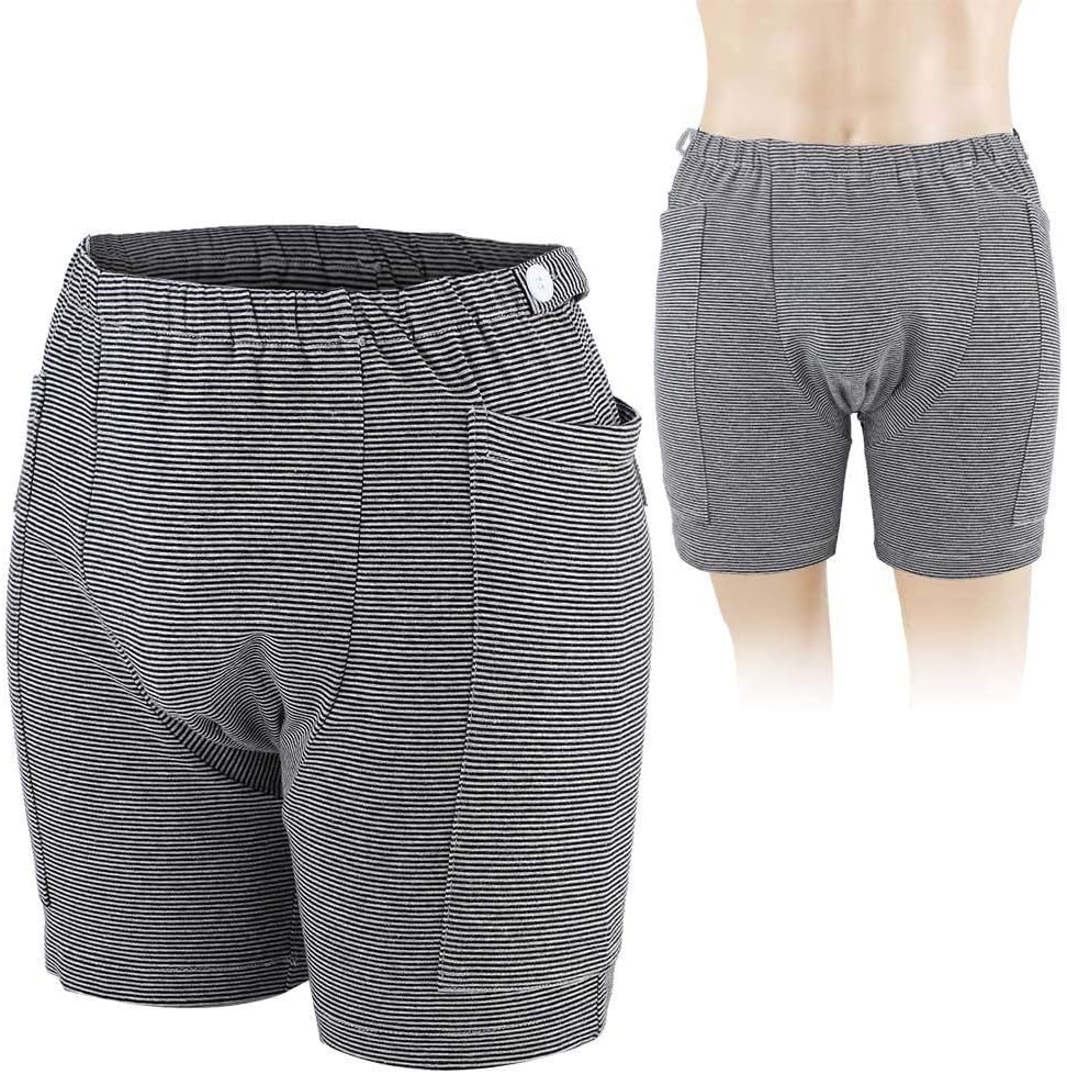 Incontinence Care Trousers, Urine Bag Pants Suitable for Elder Incontinent to Prevent Embarrassed Scene, Urinate Drainage Pants Ostomy Drainage Bag Care Underwear (M-Men): Health & Personal Care
