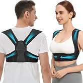 Vicorrect Posture Corrector for Women and Men, Adjustable Upper Back Brace for Clavicle Support and Providing Pain Relief from Neck, Shoulder, and Upper Back