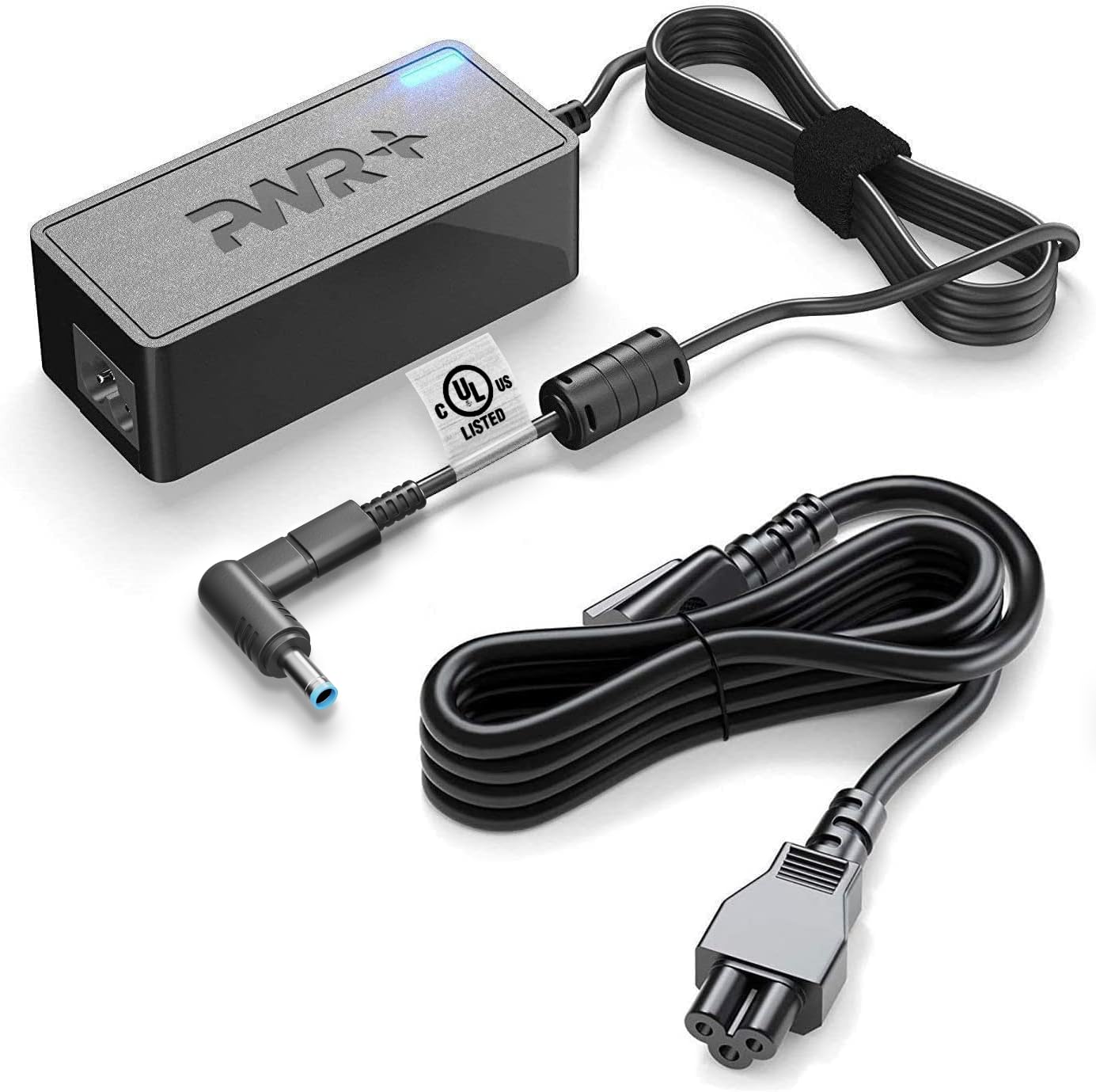 Photo 1 of Charger for HP Laptop 65W 45W Computer Charger Smart Blue Tip Power Adapter - UL Listed, Extra Long Cord, Fast Charge