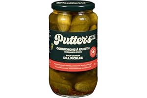 Putter's Spicy Crunchy Dill Pickles, 1 L
