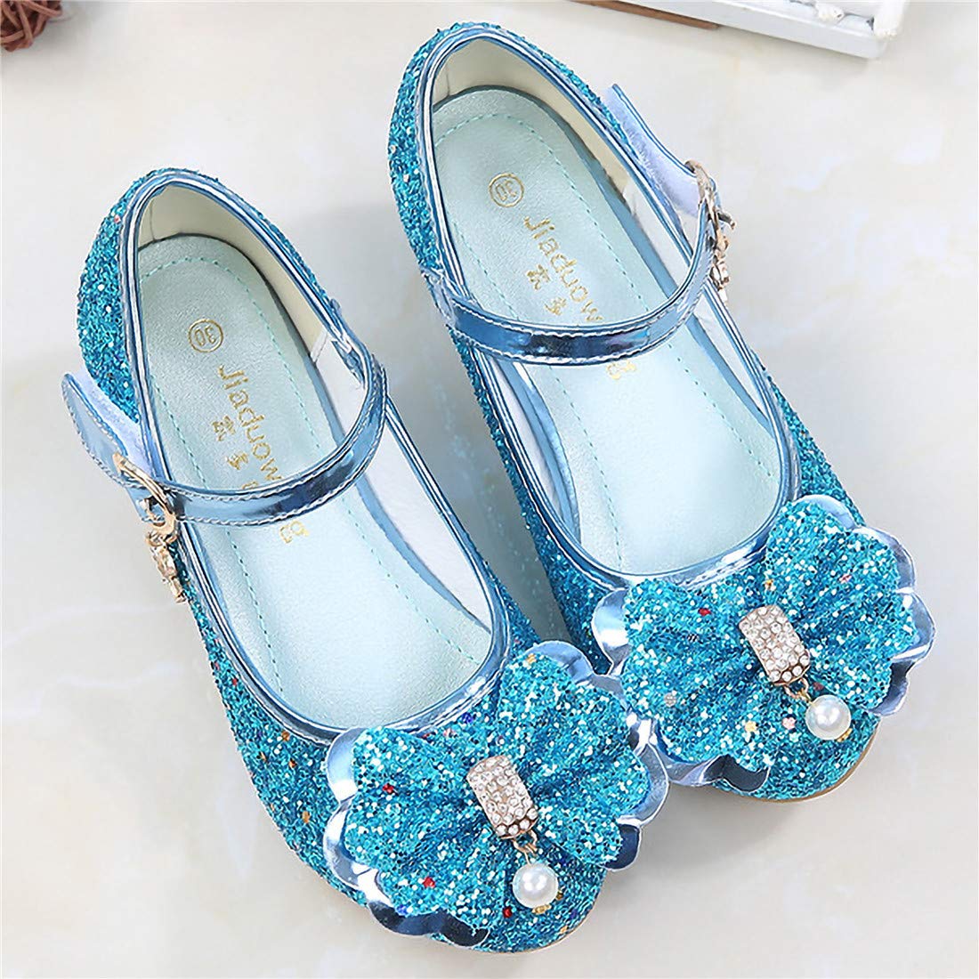 Sandales Princesse à Talon Pour Fille - Argenté/Rose | Mariage, Halloween, Cérémonie | Semelle Antidérapante
