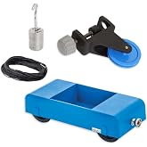 Eisco Labs - Newton &amp; Hall&rsquo;s Carriage Kit, Includes Hall's Physics Demontration Car, Force Table Pulley, Physics String, Stainless Steel Weights &amp; Hanger for Demonstrations of Motion, Force &amp; Friction