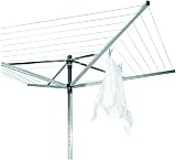 Brabantia Lift-O-Matic 50 m Rotary Clothes Line Pole Height Adjustable UV view 2