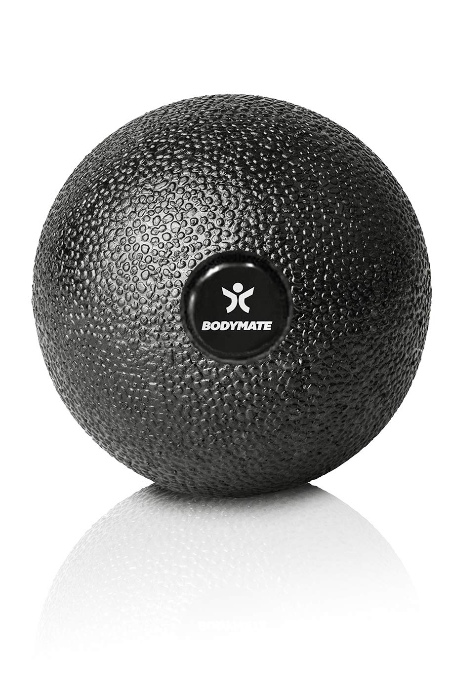 BODYMATE Black self-Massage Ball for Fascia Training, Diameter 8 cm