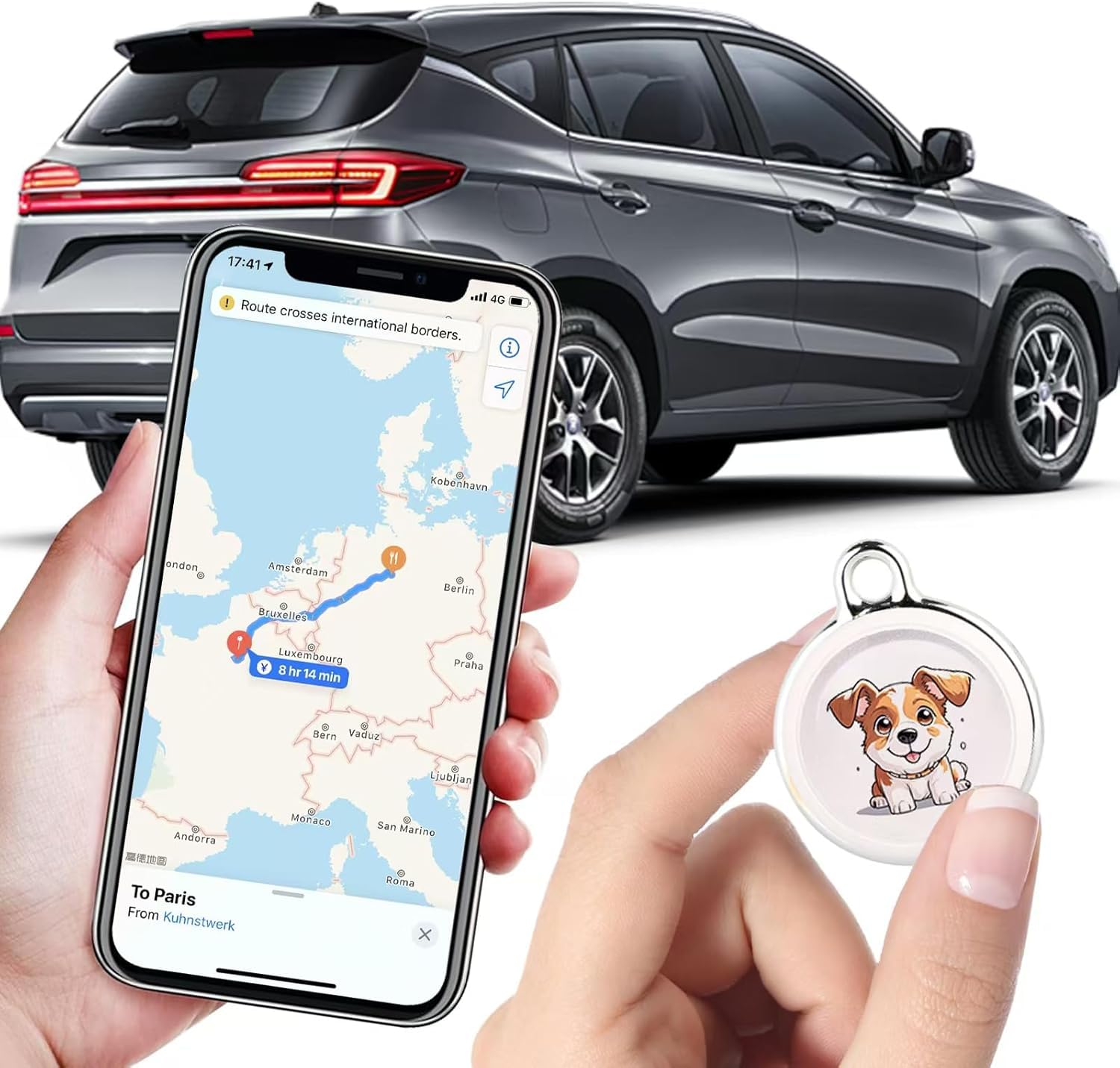 Photo 1 of 2025 New GPS Tracker for Vehicles – Real-Time Global Coverage Tracking Device for Cars, Kids, and Pets | Long Battery Life, No Monthly Fees & No SIM Card Required?Dogs Style?