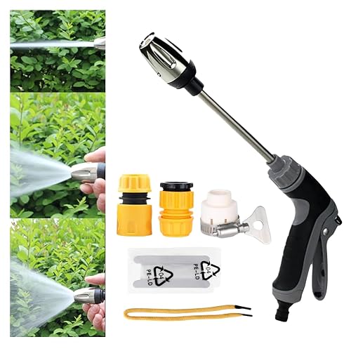 Waterblitz Power Washer, Power High Pressure Cleaner for Every Garden Hose, Turbowasher for Hose Turbowasher Pressure Washer with 3 Connectors for Garden Home Gift (A5)