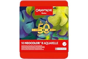 Caran d'Ache Neocolor II 50 years Specal Edition 10pc Set Lush