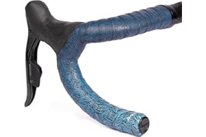GUEE Attitude Fade Road Bike Handlebar Tape with Shock-Absorbing EVA Foam & Eco-Friendly TPU, Anti-Slip Cycling Bar Tape for Enhanced Grip and a Comfortable Ride (2 Rolls) (Fading Blue)