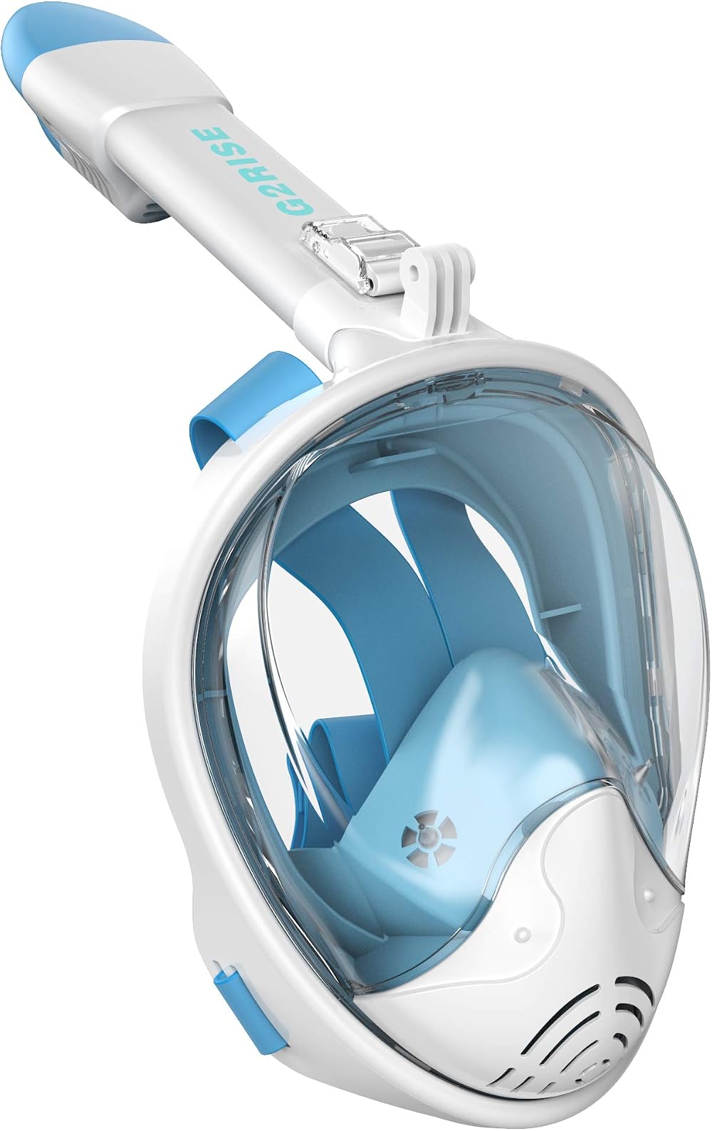 G2RISE SN01 Full Face Snorkel Mask with Detachable Camera Mount