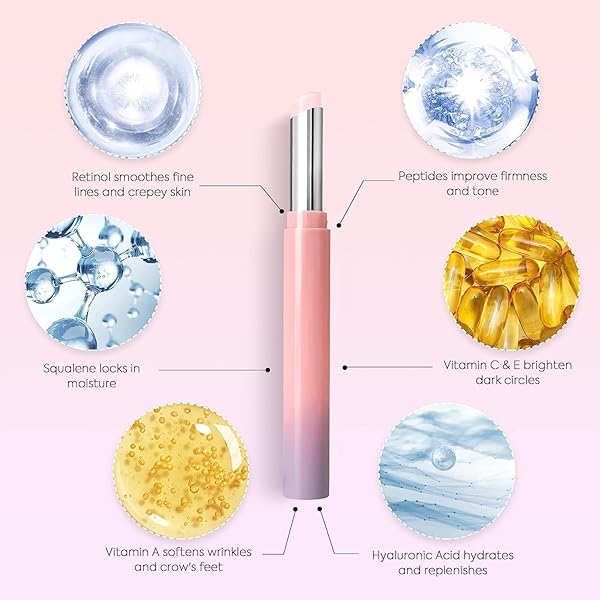 DARK CIRCLES UNDER EYE TREATMENT: RETINOL EYE CREAM UNDER EYE BRIGHTENER STICK FOR EYE BAGS WRINKLE DARK CIRCLE AND PUFFINESS – SUITABLE FOR WOMEN AND MEN