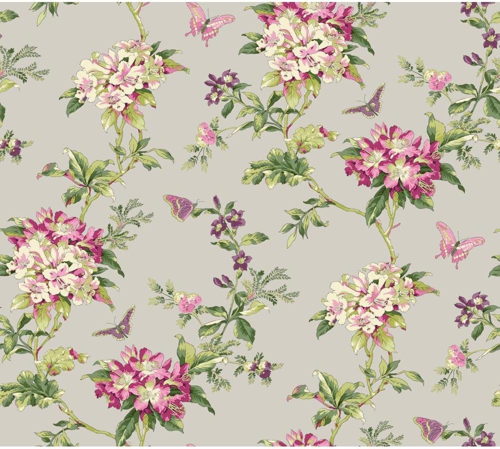 York Wallcoverings Waverly Cottage Fawn Hill Removable Wallpaper